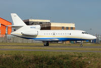 N876C @ EGGW - Falcon 900EX at Luton - by Terry Fletcher