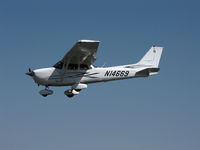 N14669 @ KPAO - Locally-based on 2007 Cessna 172S on final - by Steve Nation