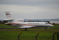 C-GJLB @ EINN - Taxi-ing out for departure from Rwy 24 - by Noel Kearney