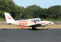 N7164Y @ 1O2 - Steve's Aircraft (I wish!) Co 1963 Piper PA-30 Twin Comanche taxiing in (that's a thumbs up!) - by Steve Nation