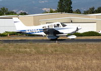 N47694 @ 1O2 - Locally-based 1977 Piper PA-28-181 rolling out on RWY 10 - by Steve Nation