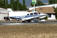 N47694 @ 1O2 - Locally-based 1977 Piper PA-28-181 rolling out on RWY 10 - by Steve Nation