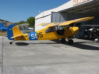 N84750 @ 1O2 - Hmmm ... Locally-based 1946 Aeronca 7AC painted as U.S. Navy-585 with 7BCM on tail - by Steve Nation