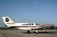 N403PB @ APF - Cessna 402B Businessliner of Naples Airlines division of Provincetown-Boston Airlines as seen at Naples in November 1979. - by Peter Nicholson