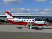 N850BU @ EHBD - Socata TBM850 N850BU Transatlantic Deliveries Trust - by Alex Smit