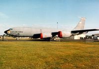 59-1495 @ MHZ - KC-135R Stratotanker of 173rd Air Refuelling Squadron Nebraska Air National Guard on display at the 1996 Mildenhall Air Fete. - by Peter Nicholson