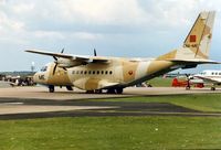 CNA-ME @ MHZ - CASA CN-235 of the Royal Moroccan Air Force at the 1996 Mildenhall Air Fete. - by Peter Nicholson