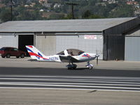 N177N @ SZP - 2007 TL Ultralight Sro STINGSPORT, Rotax 912ULS 100 Hp, taxi to Rwy 22 - by Doug Robertson