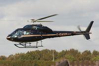 G-OASP @ EGTB - Helicopter Services Ltd - by Chris Hall