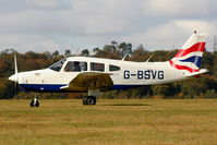 G-BSVG @ EGTB - Airways Flying Club - by Chris Hall