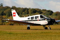 G-SIXT @ EGTB - Airways Flying Club, painted in circa. 1960's BEA colours, the otherside is in BOAC colours - by Chris Hall