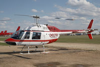 C-GGOZ @ CYZH - Delta Helicopters Bell 206 - by Andy Graf-VAP