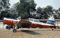 G-BBMX @ EGHP - This Chipmunk was present at the 1976 Popham Fly-In. - by Peter Nicholson