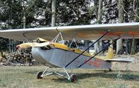 G-BCFY @ EGHP - This Luton Minor was displayed at the 1976 Popham Fly-In. - by Peter Nicholson