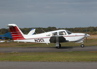 N2CL @ EGLK - NICE CLEAN PIPER TAXYING PAST THE CAFE - by BIKE PILOT