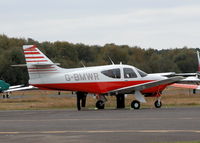 G-BMWR @ EGLK - LOOKS LIKE IT'S GETTING SOME ATTENTION - by BIKE PILOT