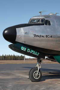 C-FBAJ @ CYHY - Buffalo Airways DC4 - by Andy Graf-VAP