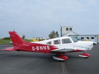 G-BNNS @ EGBT - PA-28 based at Turweston airfield - by Simon Palmer