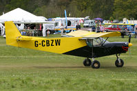 G-CBZW @ EGHP - Pictured during the 2009 Microlight Trade Fair. - by MikeP
