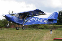 G-CEGK @ EGHP - Pictured during the 2009 Microlight Trade Fair. - by MikeP