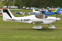 G-DAMY @ EGHP - Pictured during the 2009 Microlight Trade Fair. - by MikeP