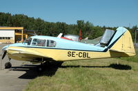 SE-CBL @ ESOW - This Piper Apache used to be owned by Volvo and is now part of the aircraft museum at Västerås Hässlö airport, Sweden - by Henk van Capelle