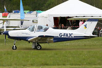 G-FAJC @ EGHP - Pictured during the 2009 Microlight Trade Fair. - by MikeP