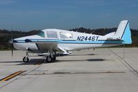N2446T @ GKT - On the ramp at Sevierville, TN - by Bob Simmermon