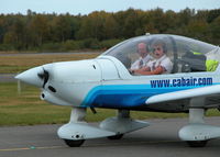 G-WAVI @ EGLK - STUDENT PILOT JAMES INNES TAXYING OUT TO RWY 25 FOR ANOTHER TRAINING FLIGHT - by BIKE PILOT