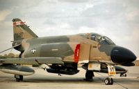 63-7487 @ SKF - F-4C Phantom of 182nd Tactical Fighter Squadron/149th Tactical Fighter Group seen at Kelly AFB in October 1979. - by Peter Nicholson