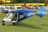 G-SLAK @ EGHP - Pictured during the 2009 Microlight Trade Fair. - by MikeP