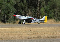 N151SE @ VCB - 1944 North American/aero Classics P-51D rolling out @ Gathering of Mustangs event - by Steve Nation