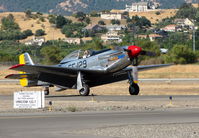 N151SE @ VCB - 1944 North American/aero Classics P-51D taxiing @ Gathering of Mustangs event - by Steve Nation