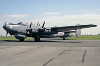 WL790 @ EGXW - Avro 716 Shackleton AEW2 from RAF No 8 Sqn, Lossiemouth - by Malcolm Clarke