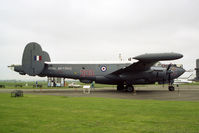XF708 @ EGSU - Avro Shackleton MR3/3. Delivered to 201 Sqn on March 1 1959, 708 latterly served with 203 sqn up to June 1972. Intended as a flying exhibit, she was flown to the Imperial War museum at Duxford on August 23 1972, but was grounded on arrival and is now pres - by Malcolm Clarke