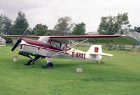 G-AHST @ EGTC - Auster J1N. At Cranfield Airfield, Beds, UK in 1988. - by Malcolm Clarke