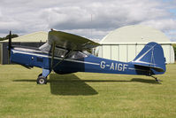 G-AIGF @ FISHBURN - Aircraft J1N at Fishburn Airfield, Co Durham, UK in 2009. - by Malcolm Clarke