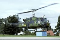 03302 @ ESCF - Although still in army colours this Försvarsmaktens AB.204 did fly with the Swedish Joint Helicopter Wing. - by Joop de Groot