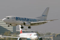 YR-BAG @ VIE - Blue Air Boeing 737-5L9 - by Joker767