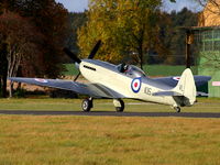 G-KASX @ EGOS - wearing its former Royal Navy ID SX336 and codes VL/105 - by Chris Hall