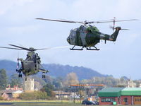 XZ612 @ EGOS - Royal Marines, 847 NAS, with ZD627 Westland Sea King HC.4, Royal Navy, 848 NAS - by Chris Hall