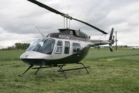 N340AJ @ EGNG - Bell 206-L4 at Bagby's May Fly-In in 2007. - by Malcolm Clarke