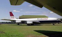 G-APFJ @ EGWC - Boeing 707-436. At The Aerospace Museum, RAF Cosford. - by Malcolm Clarke