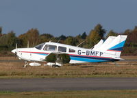 G-BMFP @ EGLK - RESIDENT CHEROKEE LOOKING GOOD IN THE SUN - by BIKE PILOT