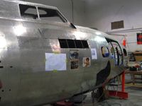 44-85813 @ I74 - B-17G restoration at Urbana, Ohio - by Bob Simmermon