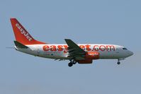 G-EZJM @ EGNT - Boeing 737-73V. On approach to Rwy 07 at Newcastle Airport. - by Malcolm Clarke