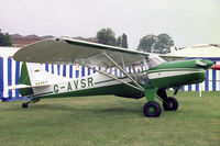 G-AVSR @ EGTC - Auster D5 Series 180 at the 1994 PFA Rally. held at Cranfield Airfield, Beds, UK. - by Malcolm Clarke