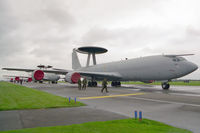 202 @ EGXW - Boeing Aircraft Co E-3F Sentry (707-300). From EDCA.00/036, Avord and seen here at RAF Waddington's Photocall 94. - by Malcolm Clarke