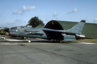 23 @ EBBE - This 12F machine was one of the last F-8E(FN) I ever saw. Not much later it was modernized for an additional number of service years.