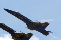 163093 @ DVN - Blue Angels at the Quad Cities Air Show, and I'm shooting into the sun.